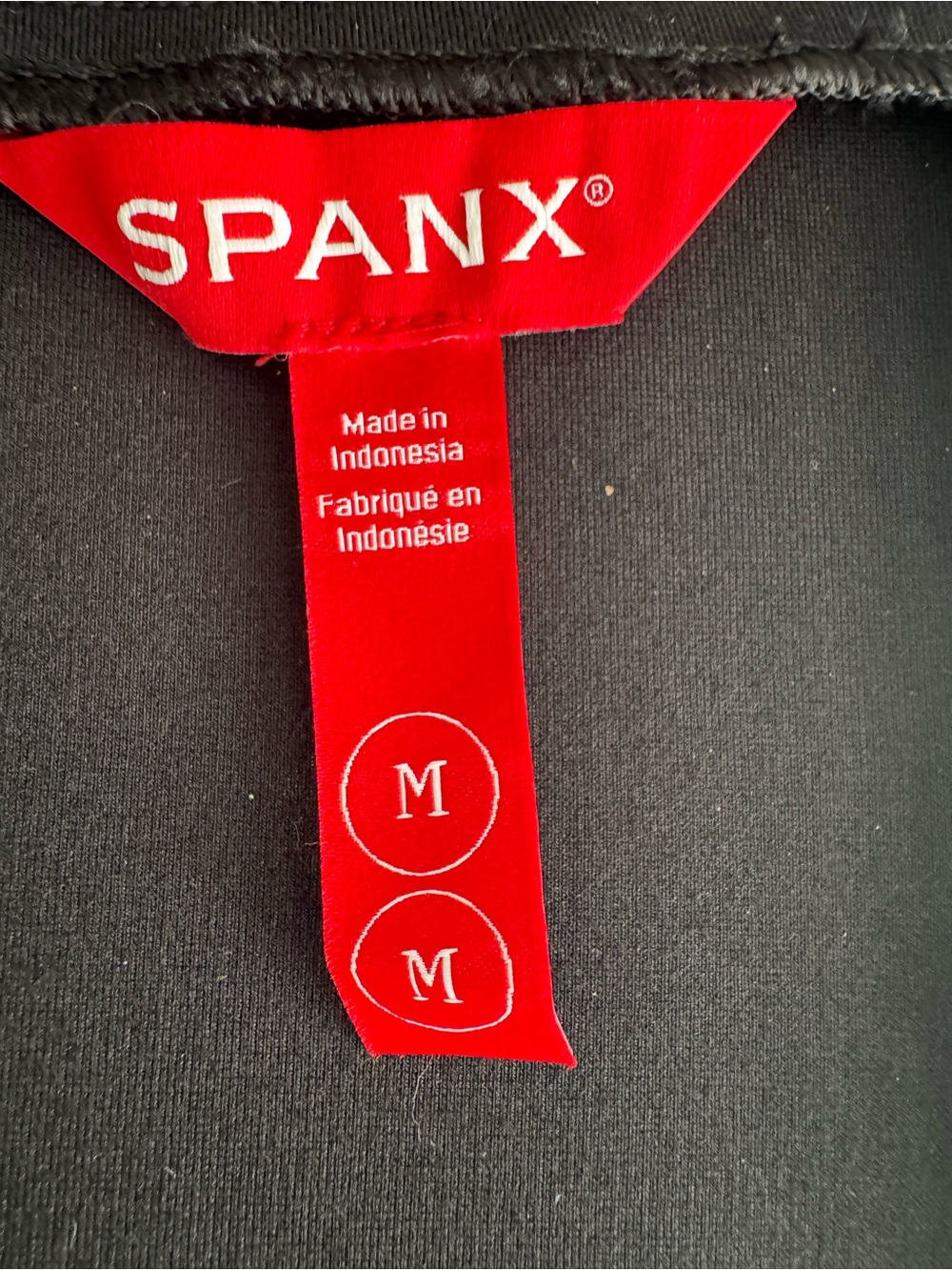 SPANX Square Neck Mini Dress Black NWT - Picture 4 of 8